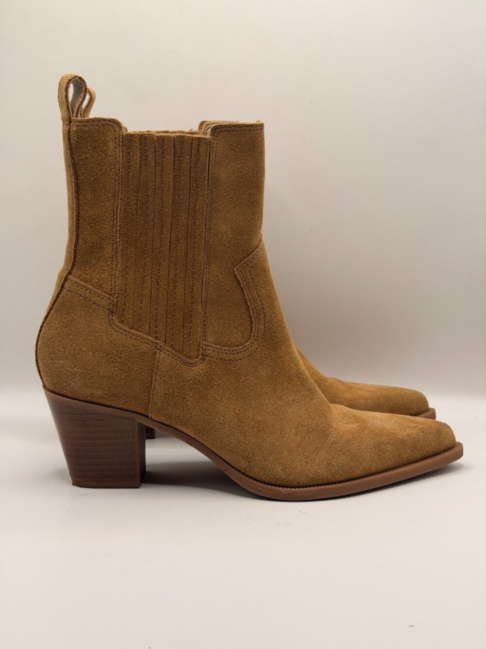 Dolce Vita Women Slim Chelsea Pointed Toe Bootie Sz 7.5 - Picture 4 of 8